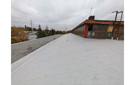 Утепление и гидроизоляция крыши с балластным креплением Утепление и гидроизоляция крыши с балластным креплением