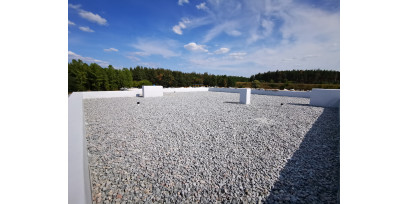 Балластная крыша с ПВХ мембраной для частного дома — технология, расчёты, возможности использования Балластная крыша с ПВХ мембраной для частного дома — технология, расчёты, возможности использования