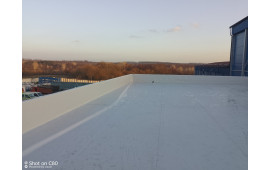 Устройство кровельного пирога на мясокомбинате ООО "МК РИАЛ"