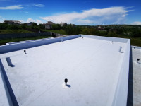 Родичі Харківська область. Монтаж ПВХ мембрани