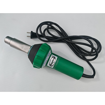Профессиональный фен Rayma D 1600 W для сварки ПВХ/ТПО мембраны, тента, лайнера, пластика прутком Профессиональный фен Rayma D 1600 W для сварки ПВХ/ТПО мембраны, тента, лайнера, пластика прутком