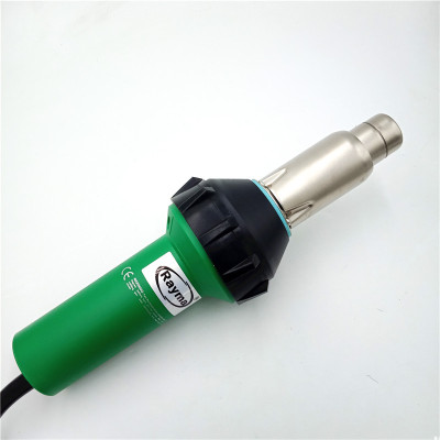 Професійний фен Rayma 230 V 2000 W для зварювання ПВХ/ТПО мембрани, тенту, лайнера, пластику прутком