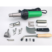 Комплект для монтажа линолеума. Фен для сварки шнуром напольных покрытий. N109