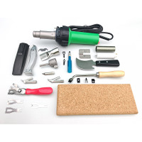 Комплект для монтажа линолеума. Фен для сварки шнуром напольных покрытий. N123