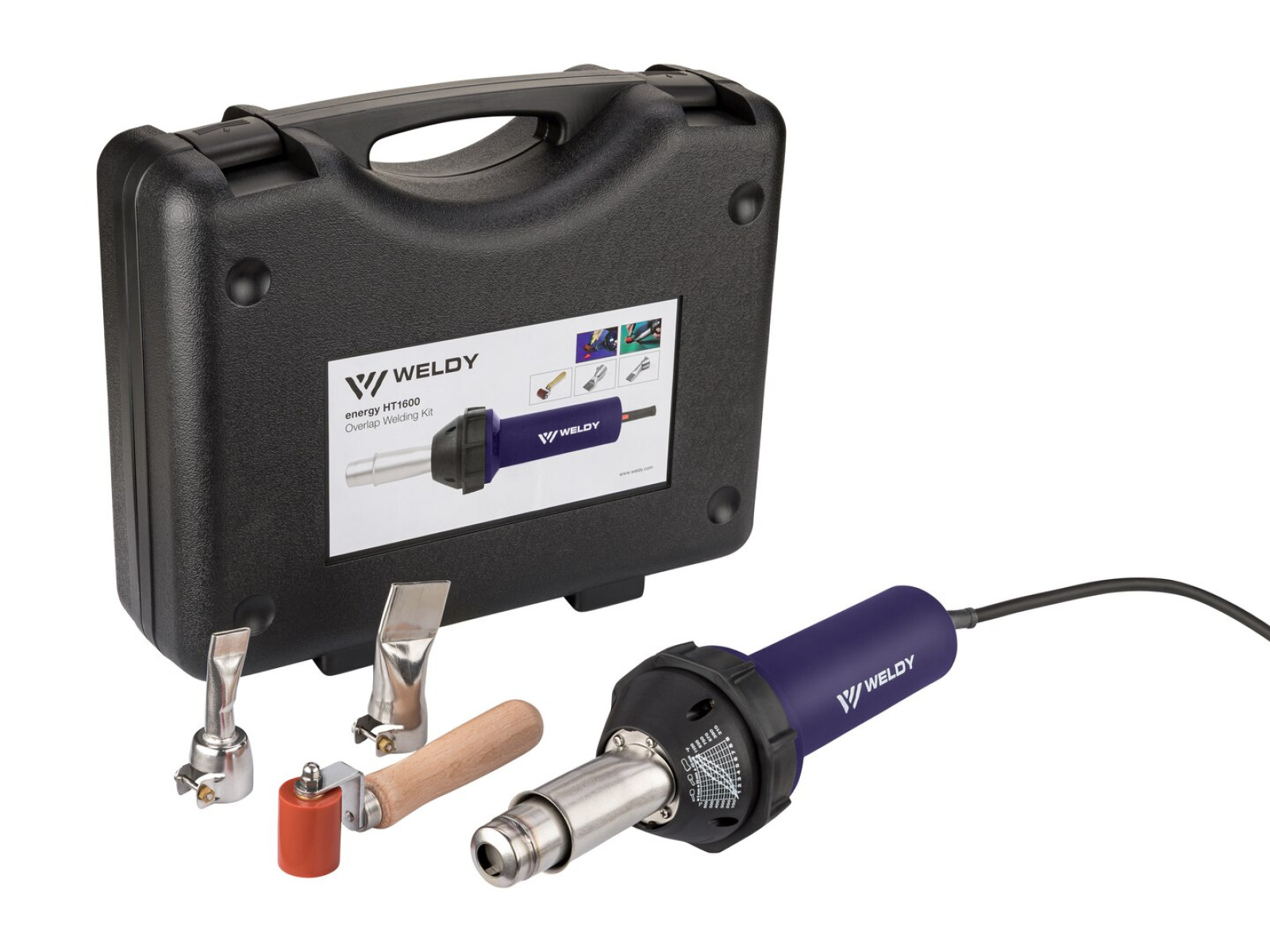 Фен Leister Weldy Energy HT1600 для зварювання полімерів, ПВХ ТПО мембрани Фен Leister Weldy Energy HT1600 для зварювання полімерів, ПВХ ТПО мембрани