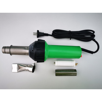 Зварювальний фен HB-A 1600 W — для зварювання ПВХ/ТПО мембрани, тенту, лайнера, пластику прутком