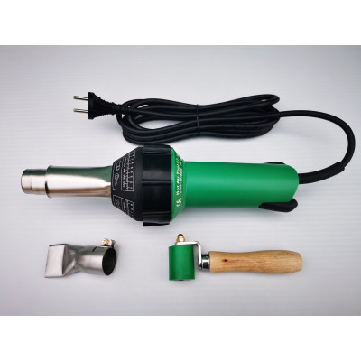 Фен Hot Air Tool ST 1600 W — комплект для сварки ПВХ/ТПО мембраны, тента, лайнера Фен Hot Air Tool ST 1600 W — комплект для сварки ПВХ/ТПО мембраны, тента, лайнера