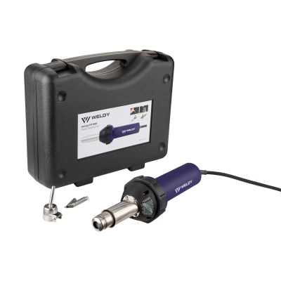 Фен Leister Weldy Energy HT1600 з насадками для зварювання пластику та кейсом Фен Leister Weldy Energy HT1600 з насадками для зварювання пластику та кейсом
