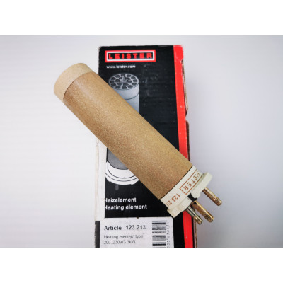 123.213 Leister оригінальний нагрівальний елемент для LHS 20L, 21L 230V/3300W 3-PIN 123.213 Leister оригінальний нагрівальний елемент для LHS 20L, 21L 230V/3300W 3-PIN