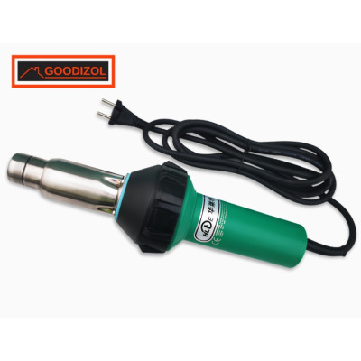 Профессиональный фен HLTE-D20 230 V 2000 W для сварки ПВХ/ТПО мембраны, тента, лайнера, пластика прутком