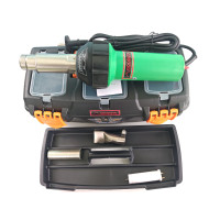Фен HB-A 1600 W комплект №150 с прочным кейсом для сварки ПВХ/ТПО мембраны