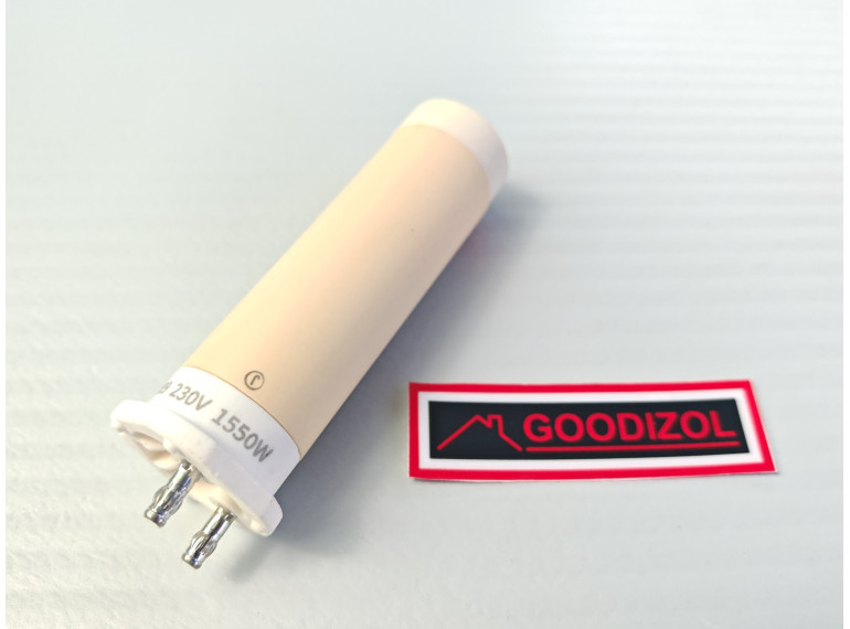 100.296 Нагрівальний елемент тип 33D 230 V 1550 W Ø26 мм для Leister Triac PID