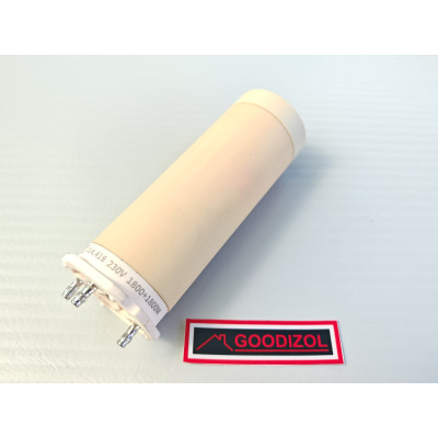 114.418 Нагрівальний елемент для Leister Unimat V, Variant T1 Typ 39A1 230V 1800+1800W 3-PIN 114.418 Нагрівальний елемент для Leister Unimat V, Variant T1 Typ 39A1 230V 1800+1800W 3-PIN