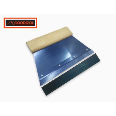 Шпатель з гребінкою A1 для нанесення клею під лінолеум та ПВХ-покриття Шпатель з гребінкою A1 для нанесення клею під лінолеум та ПВХ-покриття