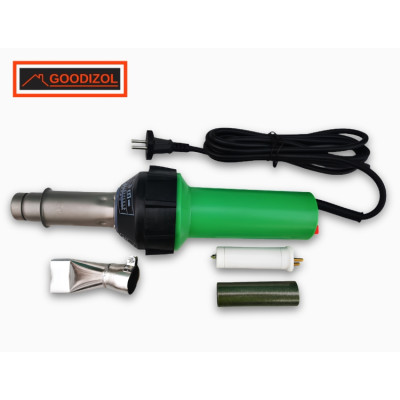 Сварочный фен HB-A 1600 W — для сварки ПВХ/ТПО мембраны, тента, лайнера, пластика прутком